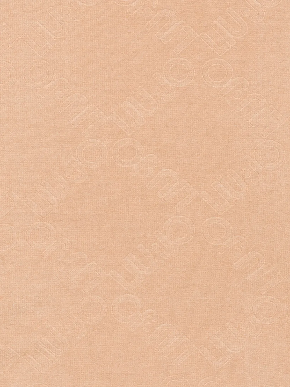 LIU JO Sjaal met logo-jacquard en franje Beige