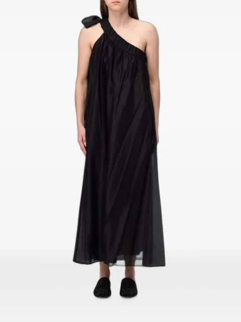 MeimeiJ one-shoulder pleated maxi dress