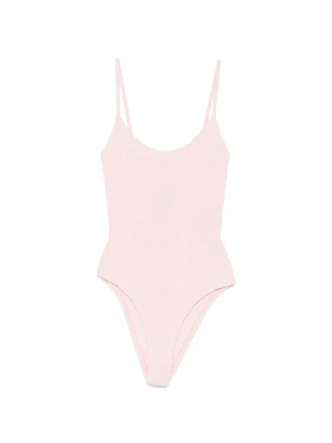 Hunza G Pamela crinkle-effect swimsuit