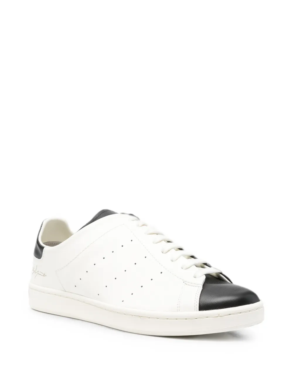 Y-3 leather sneakers Wit