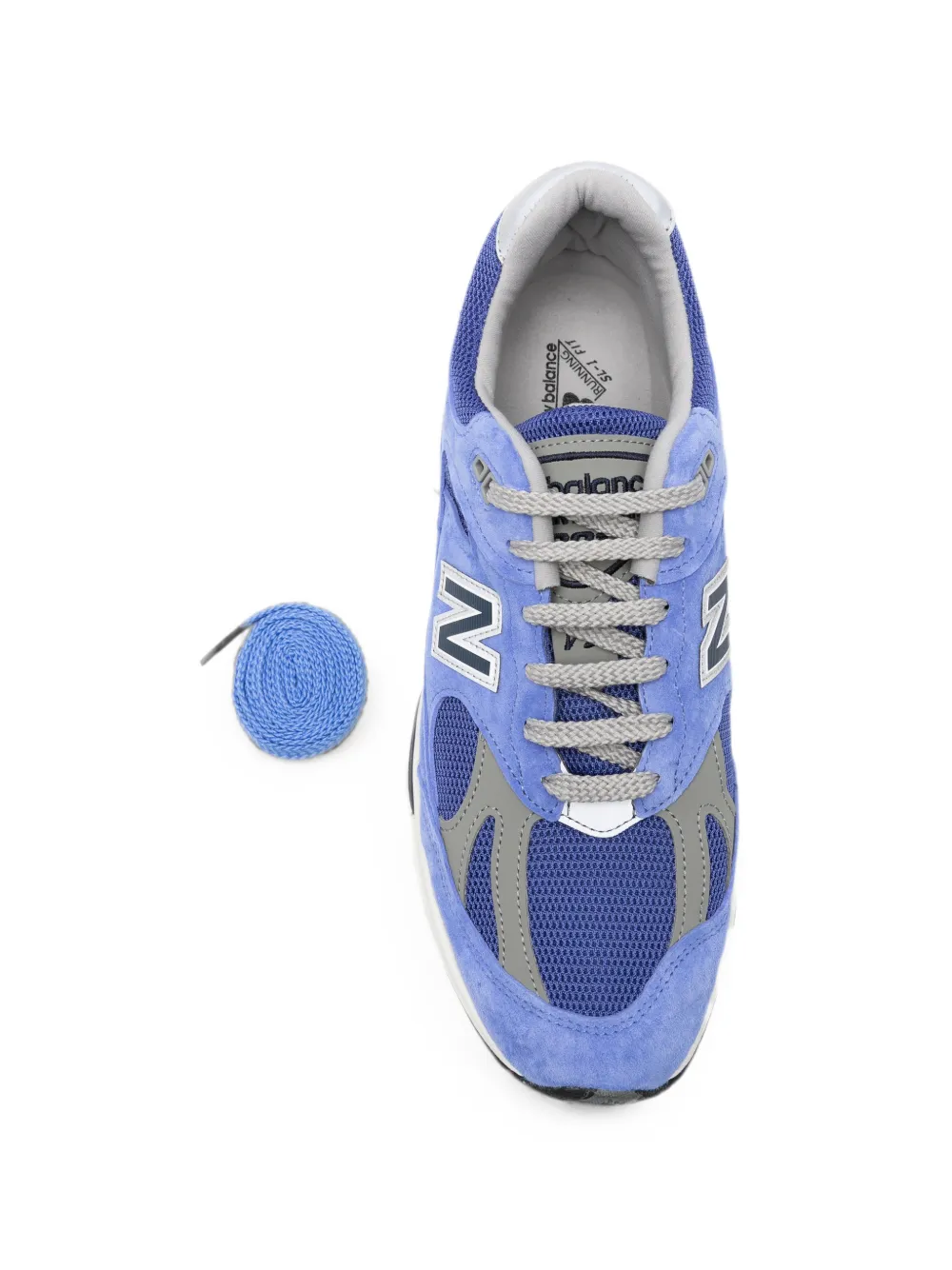New Balance 991 logo-detail sneakers Blauw