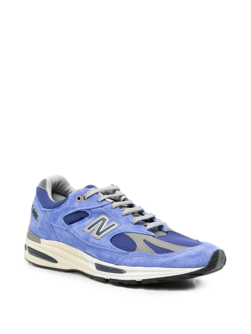 New Balance 991 logo-detail sneakers Blauw