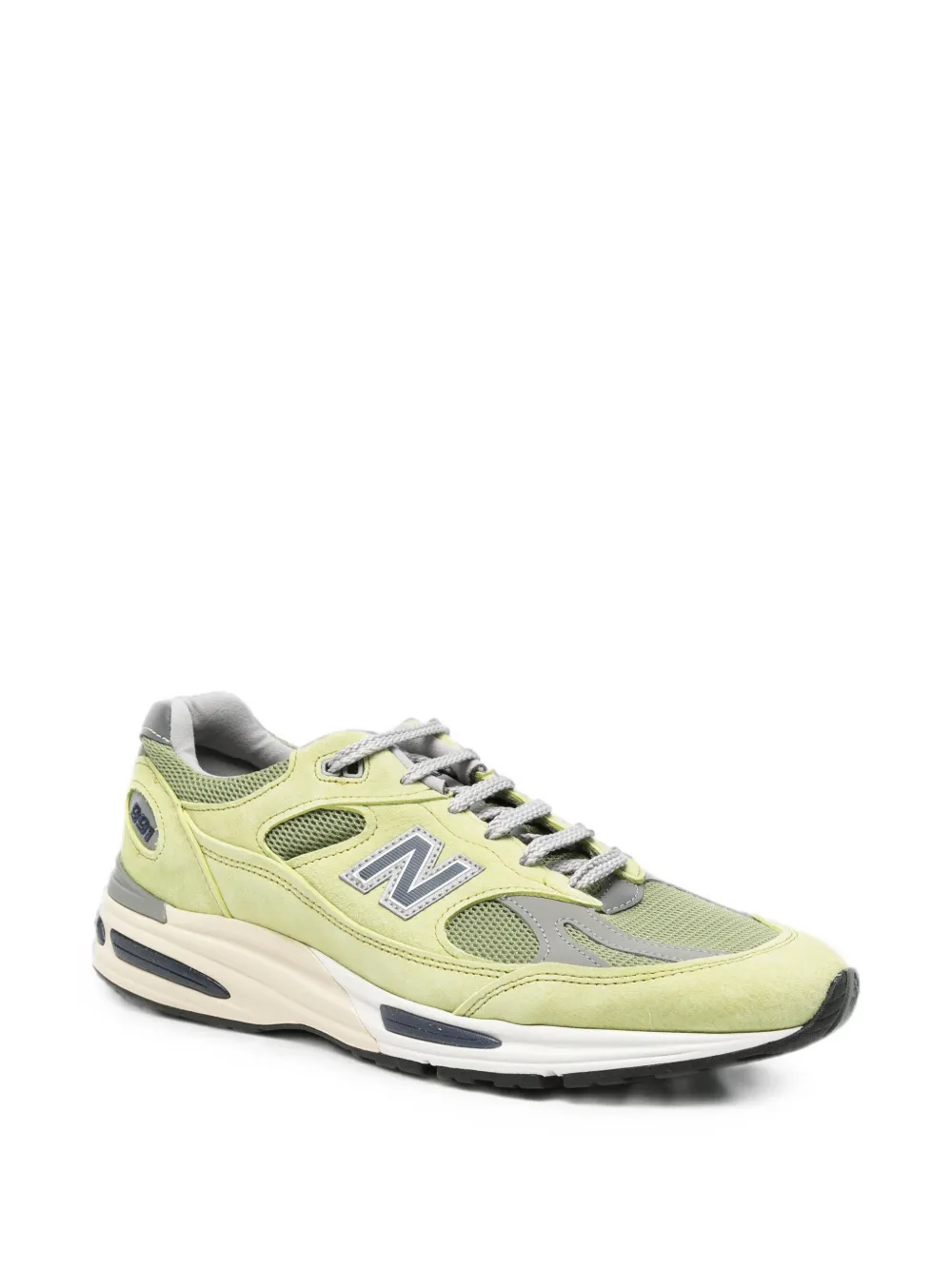 New Balance 991 logo-detail sneakers Groen