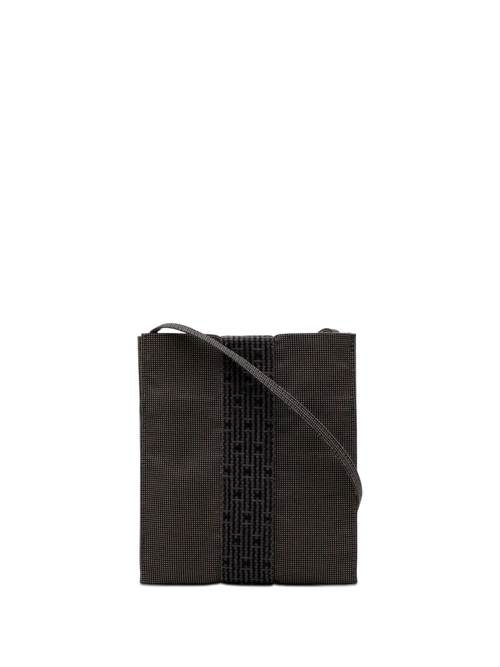 Hermès Pre-Owned 1990-2010 Canvas Herline Pochette crossbody bag - Grigio