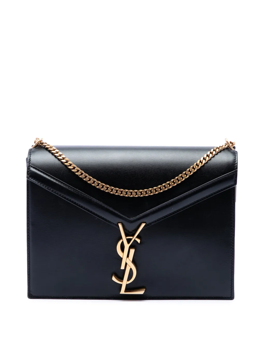Saint Laurent Pre-Owned 2020 Smooth Calfskin Monogram Cassandra Clasp Bag shoulder bag - Nero