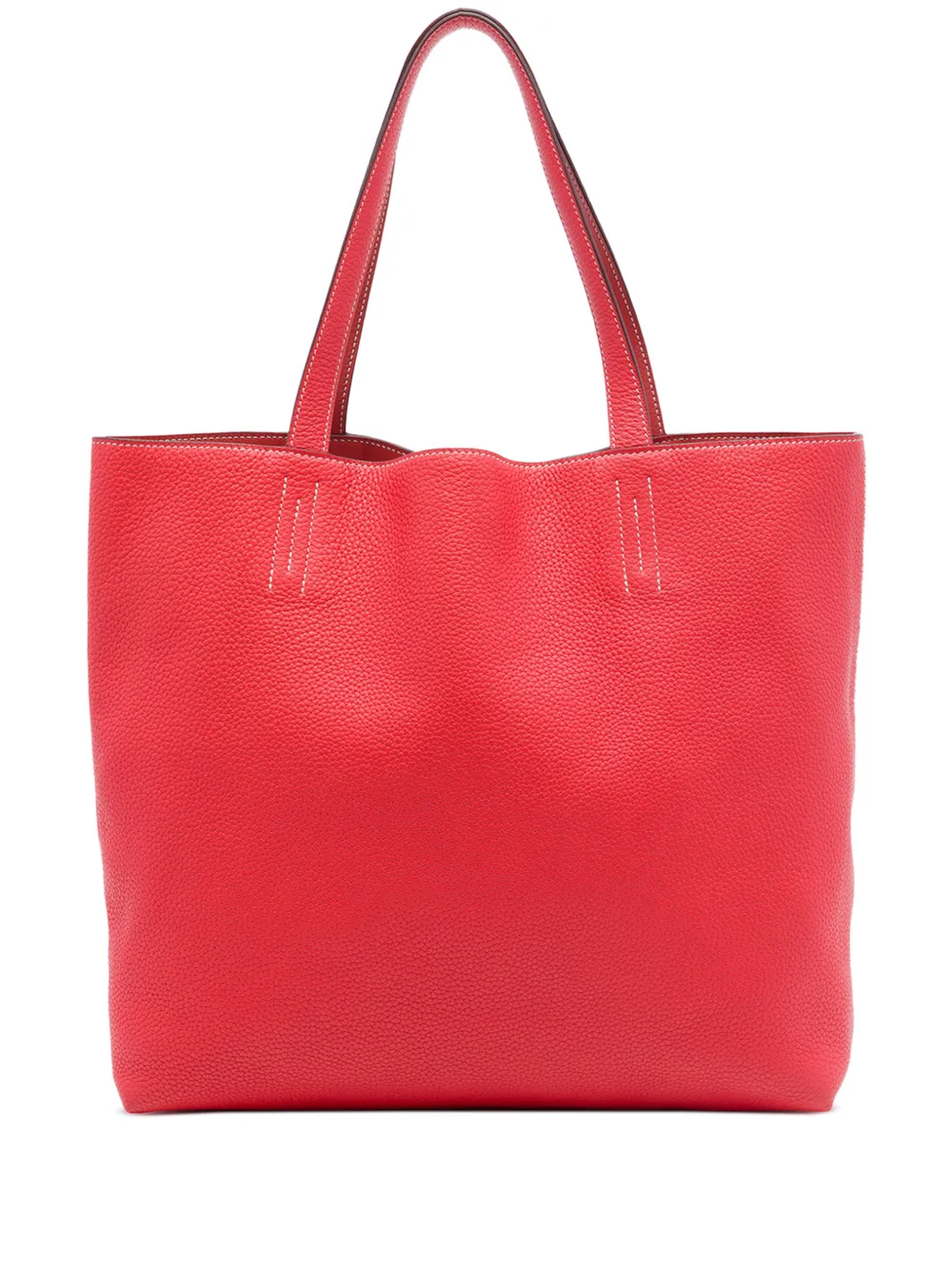 Hermès Pre-Owned 2014 Clemence Double Sens 36 tote bag - Rosso