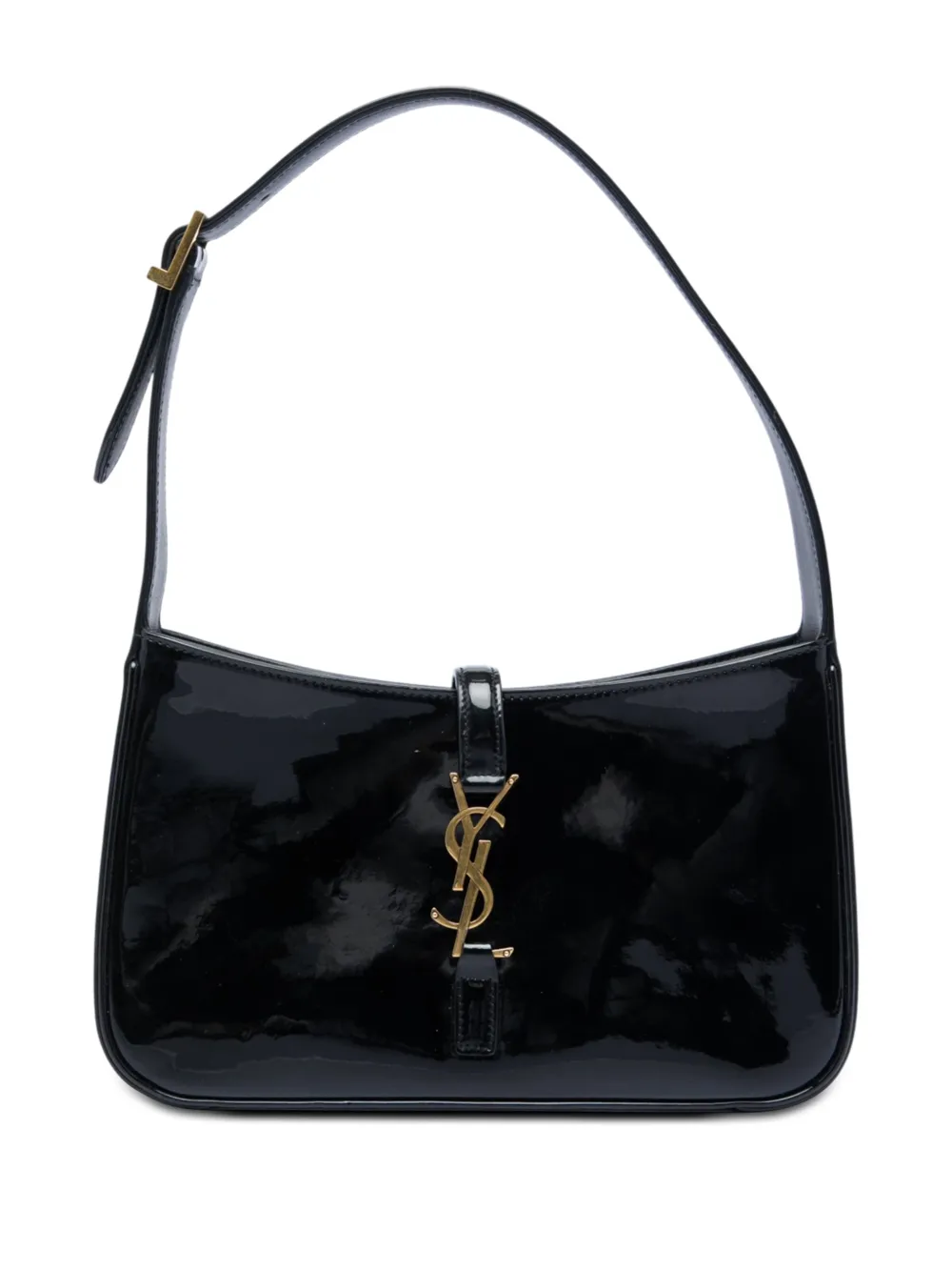 Saint Laurent Pre-Owned 2021 Patent Le 5 a 7 shoulder bag - Nero