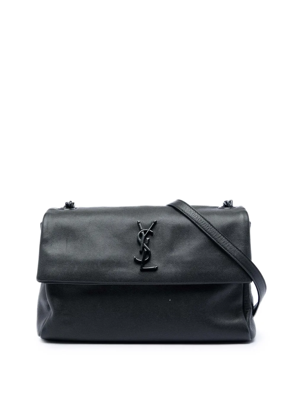 Saint Laurent Pre-Owned 2019 Medium Grain De Poudre West Hollywood crossbody bag - Nero