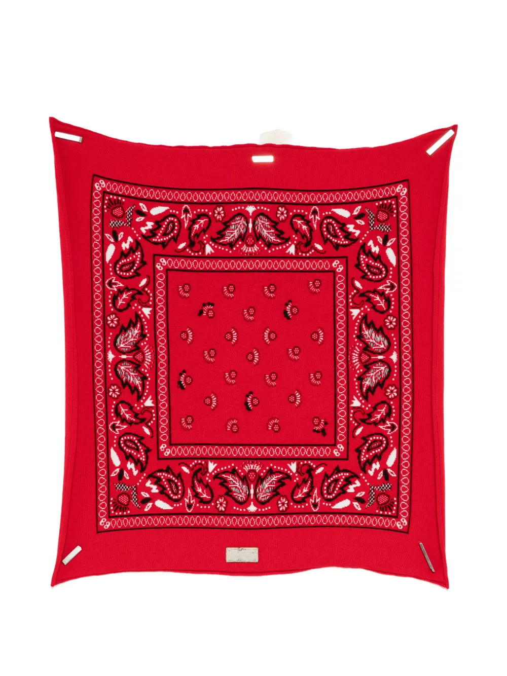 Barrie paisley-print scarf