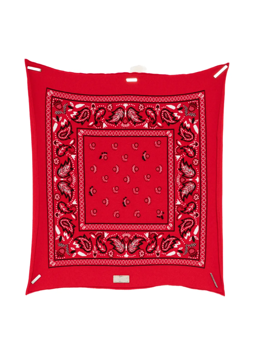 Barrie paisley-print scarf