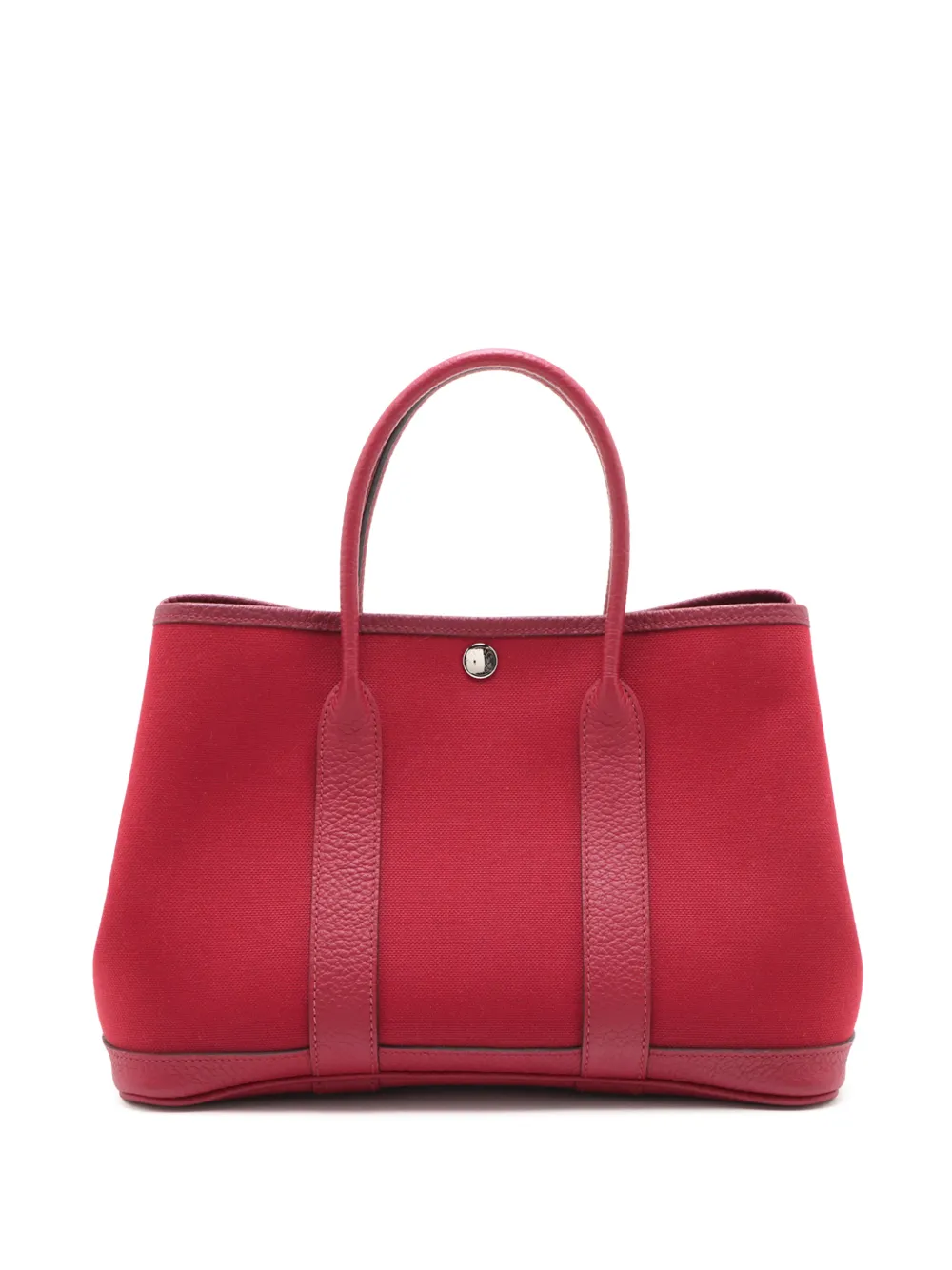 Hermès Pre-Owned 2016 Toile and Negonda Garden Party 30 tote bag - Rosso