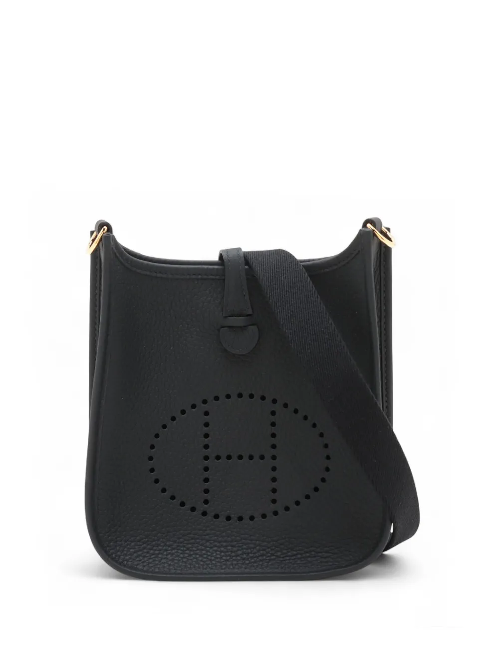 Hermès Pre-Owned 2025 Clemence Evelyne 16 Amazone crossbody bag - Nero