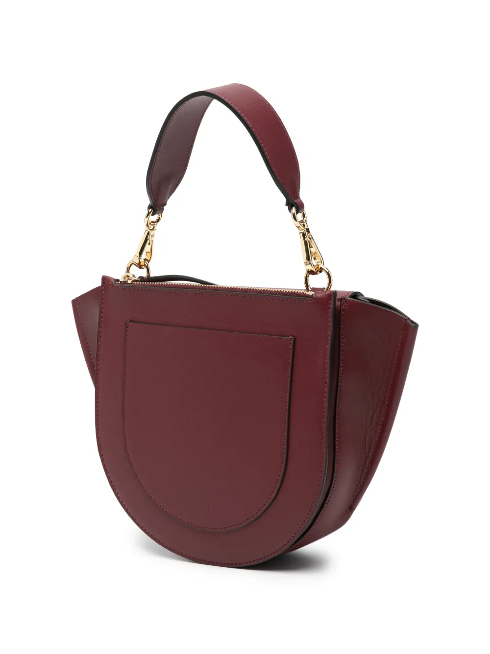 Wandler Hortensia kleine shopper Rood