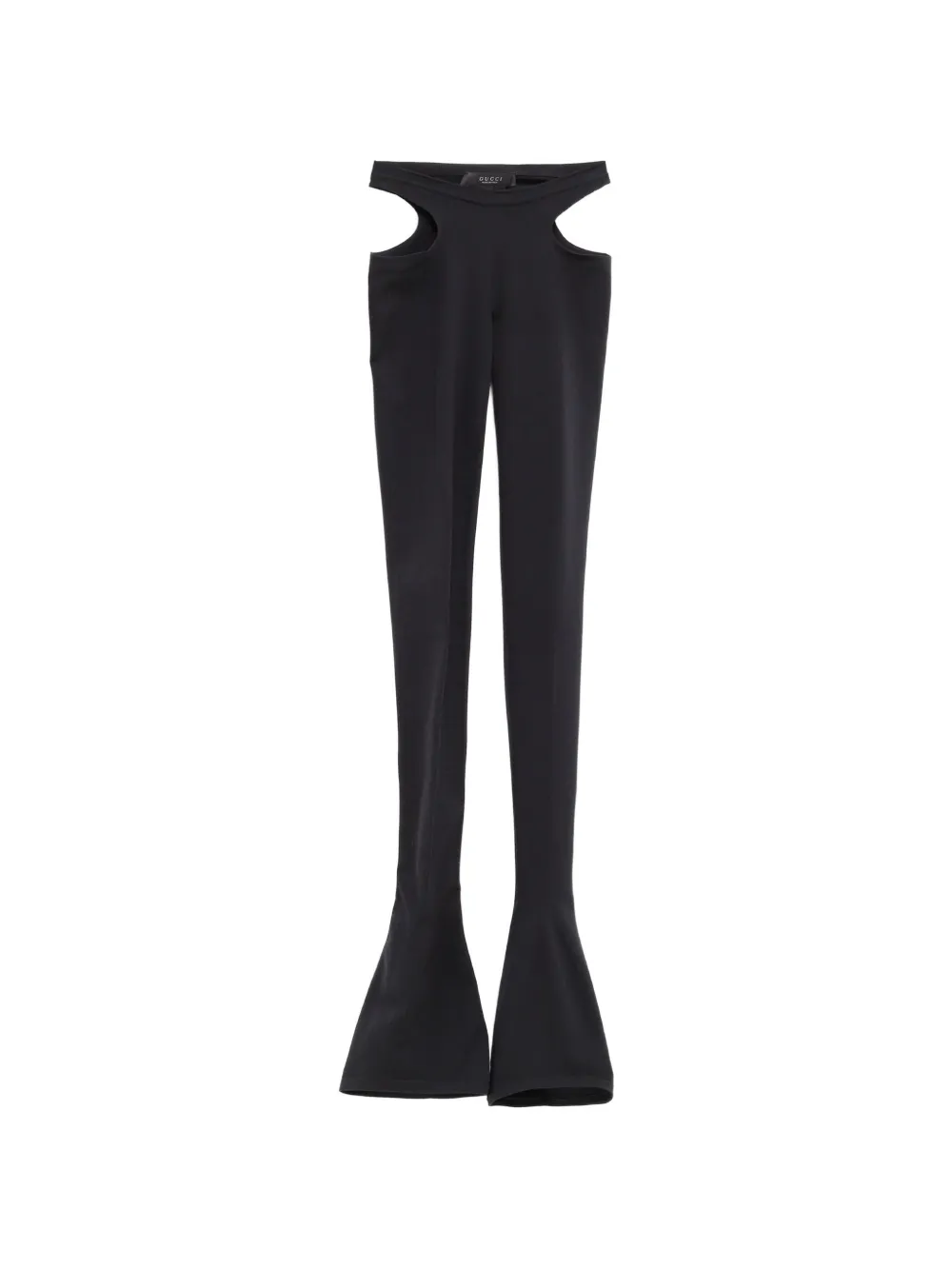 Gucci fine technical knit leggings Zwart