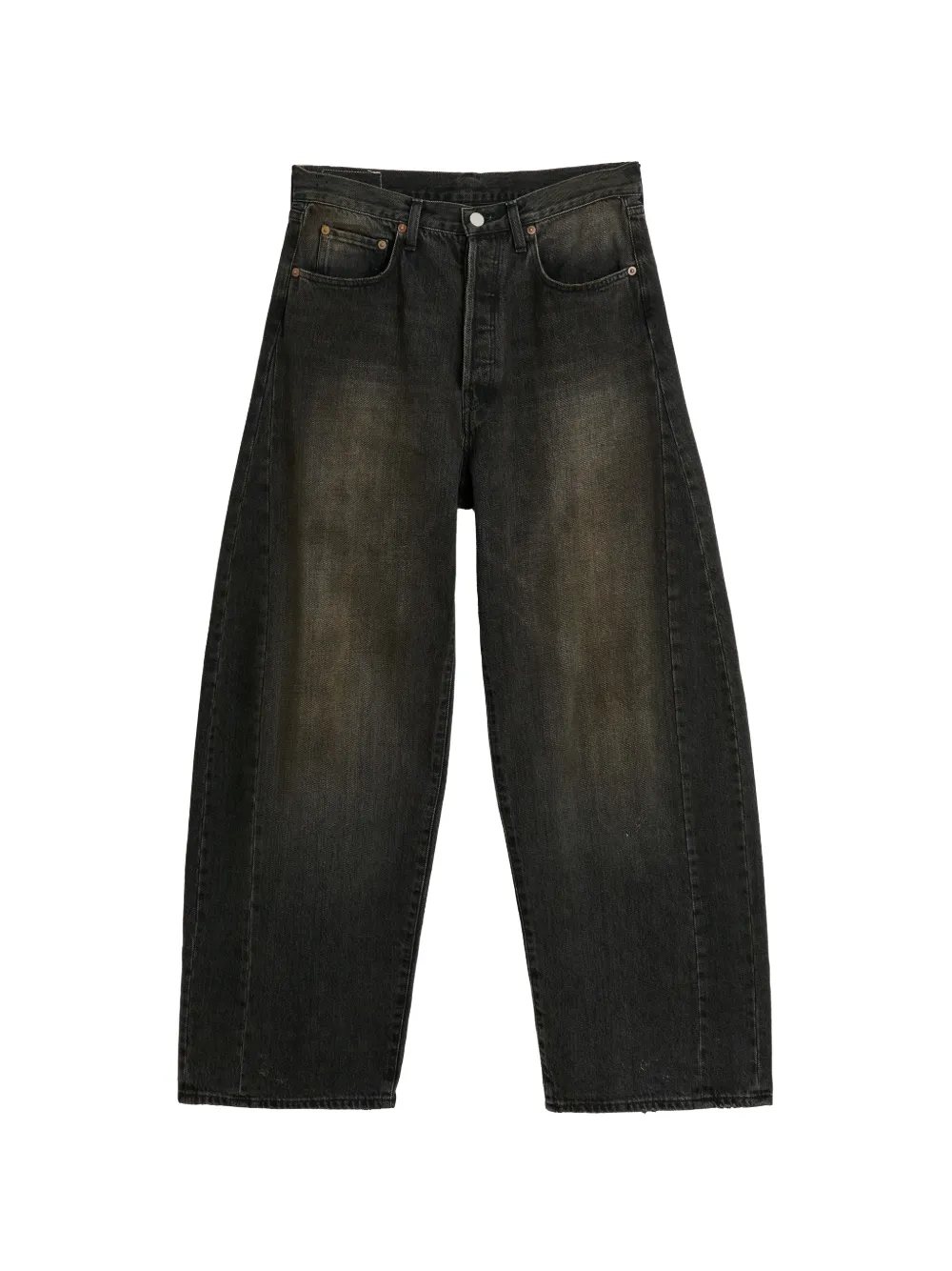 ssstein Deformation wide-leg jeans - Nero