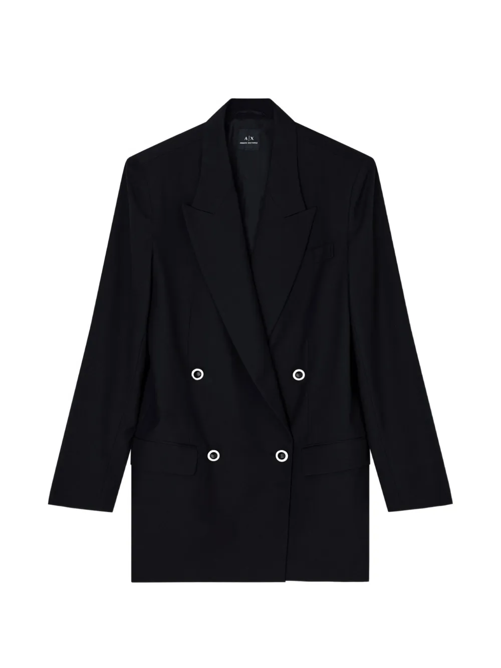 Armani Exchange Doppelreihiges Sakko - Schwarz