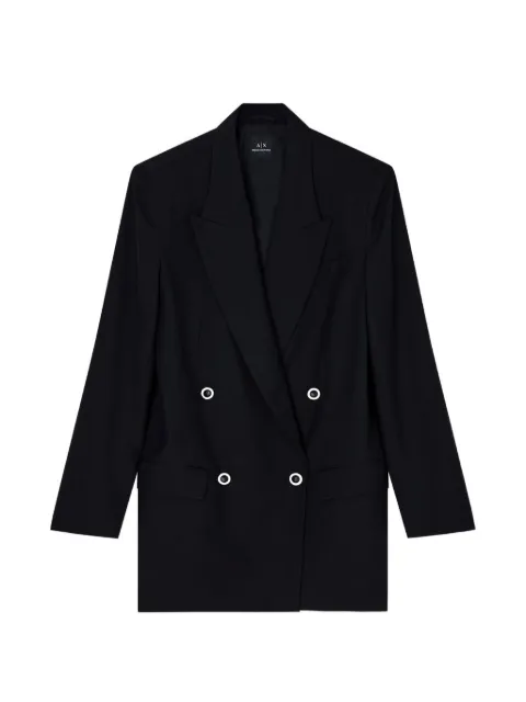 Armani Exchange double-breasted blazer