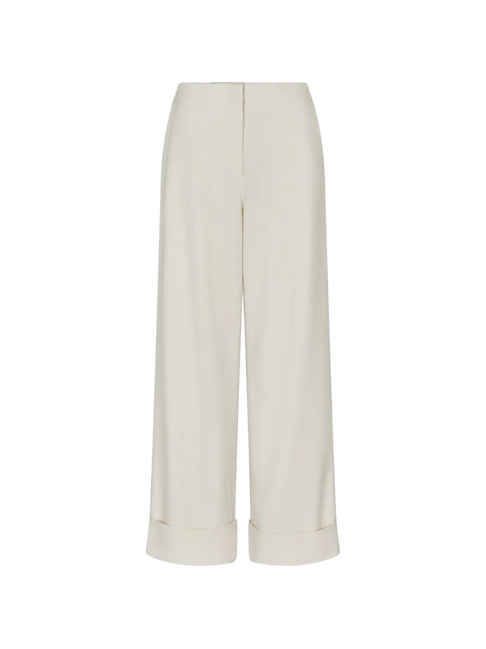 Armani Exchange Pantaloni con risvolto - Bianco