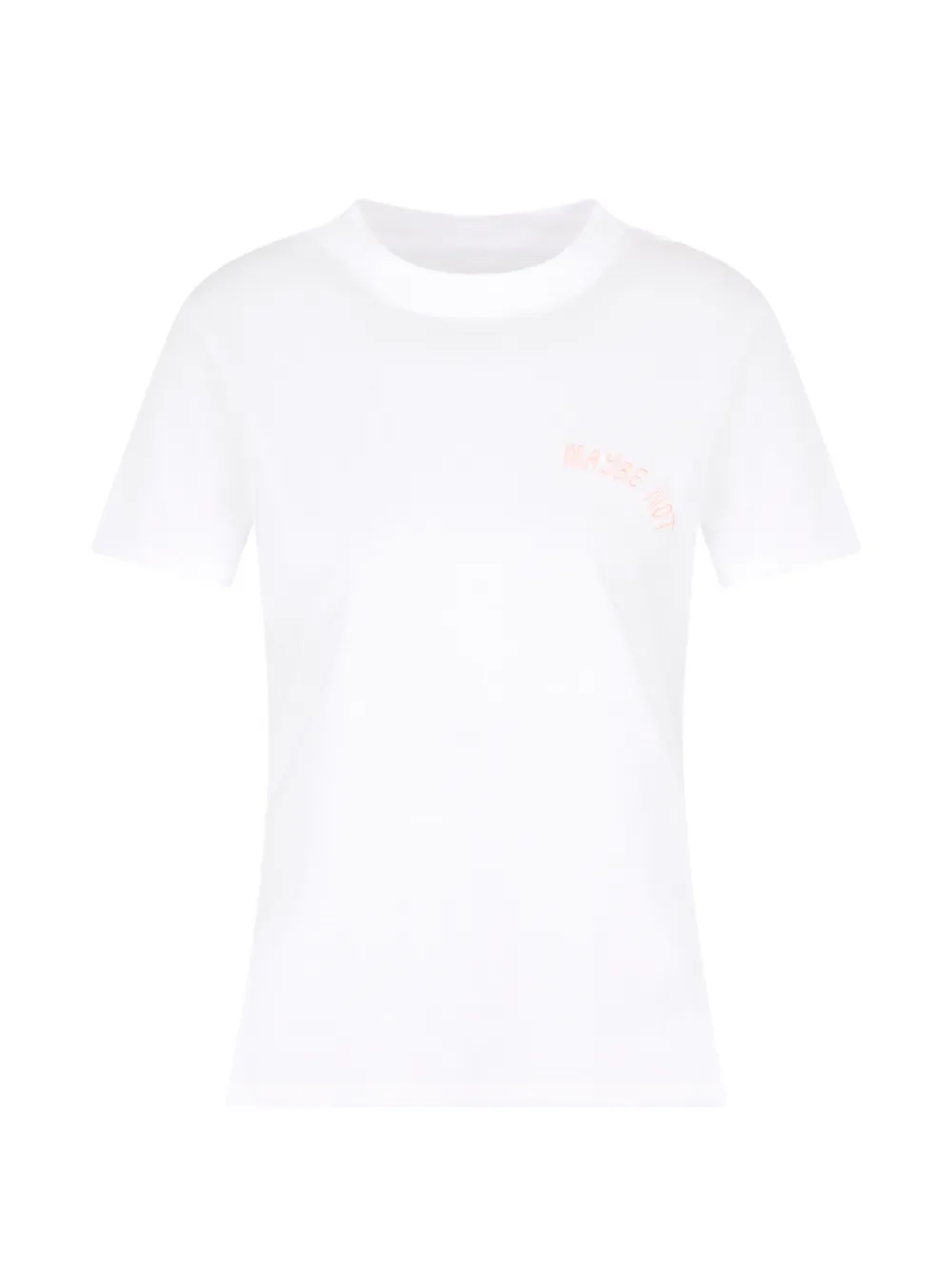 Armani Exchange embroidered crew-neck T-shirt