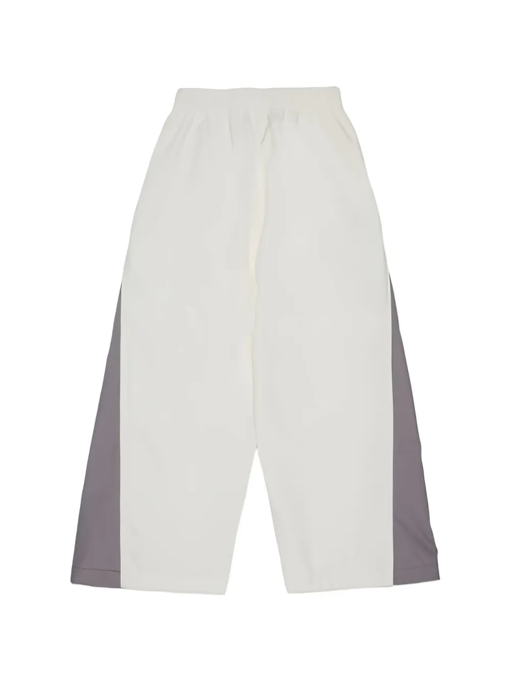 MM6 Maison Margiela Kids Trainingsbroek met logodetail en vlakken Beige