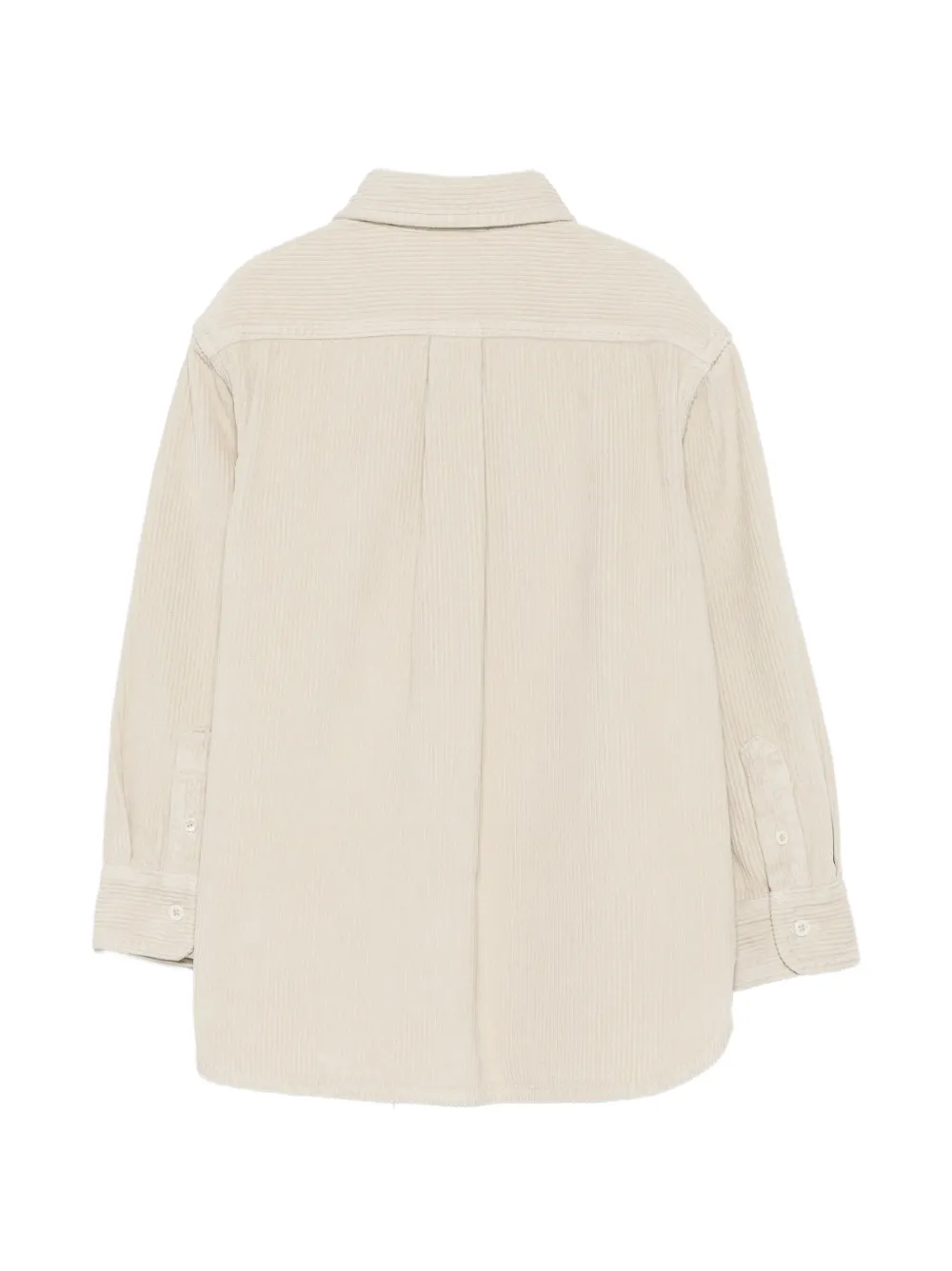 ETRO KIDS Pegaso ribfluwelen shirt Beige