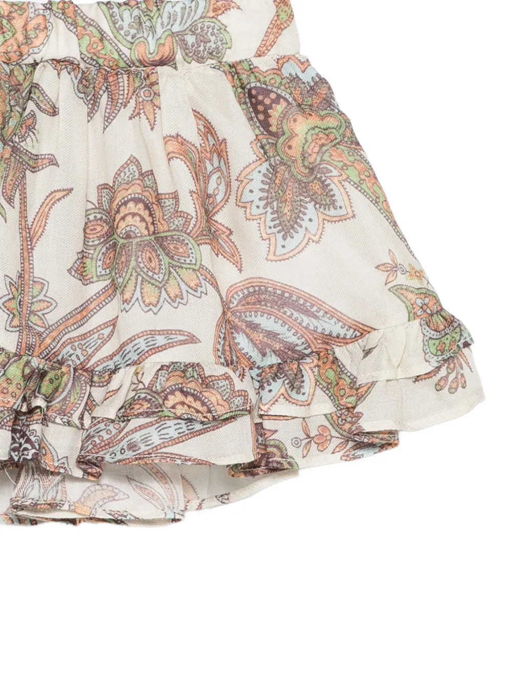ETRO KIDS Rok met paisley-print Beige