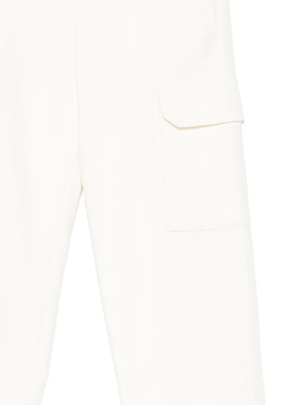 Eleventy Kids Broek met logopatch Wit