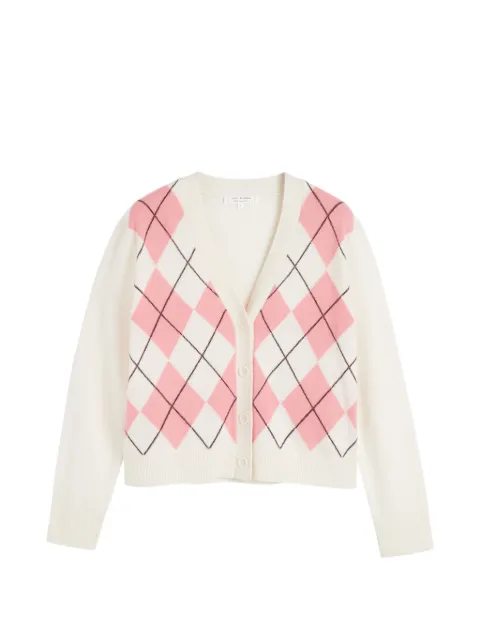 Chinti & Parker argyle-intarsia cardigan