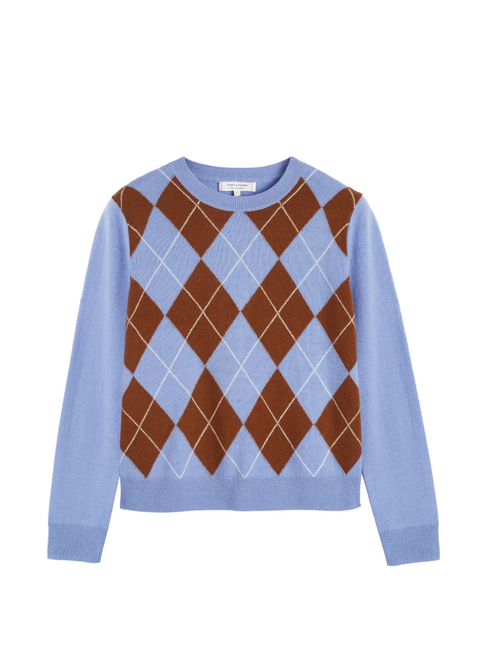Chinti & Parker argyle-pattern sweater