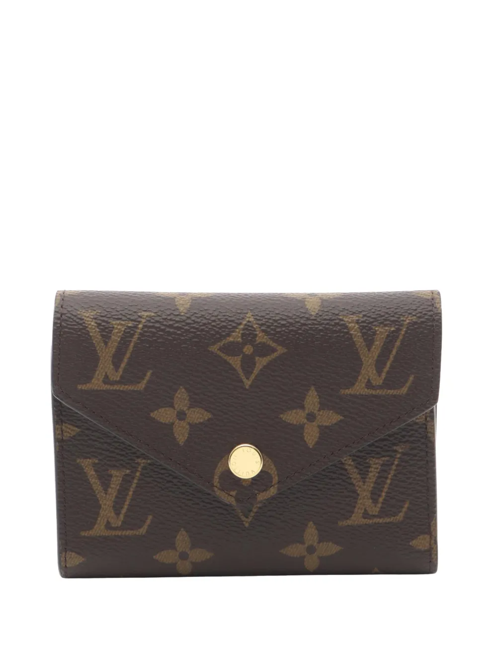 Louis Vuitton Pre-Owned 2021 Monogram Victorine small wallets - Marrone