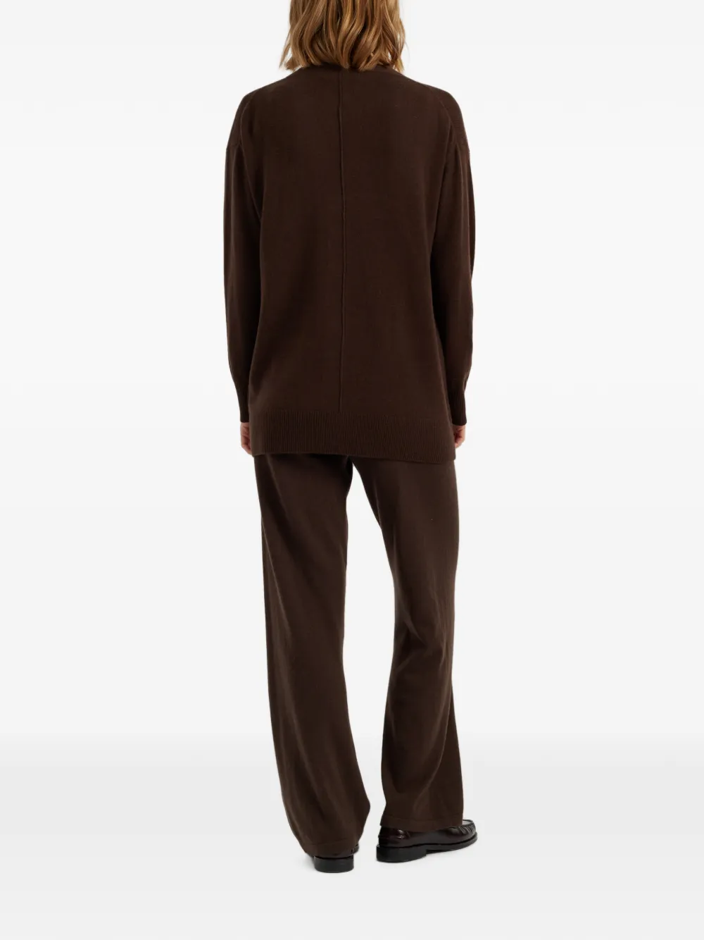 Chinti & Parker Vest met V-hals en knoopsluiting Bruin