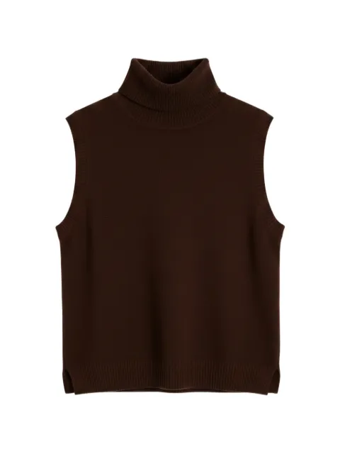 Chinti & Parker top Basics tejido con cuello vuelto