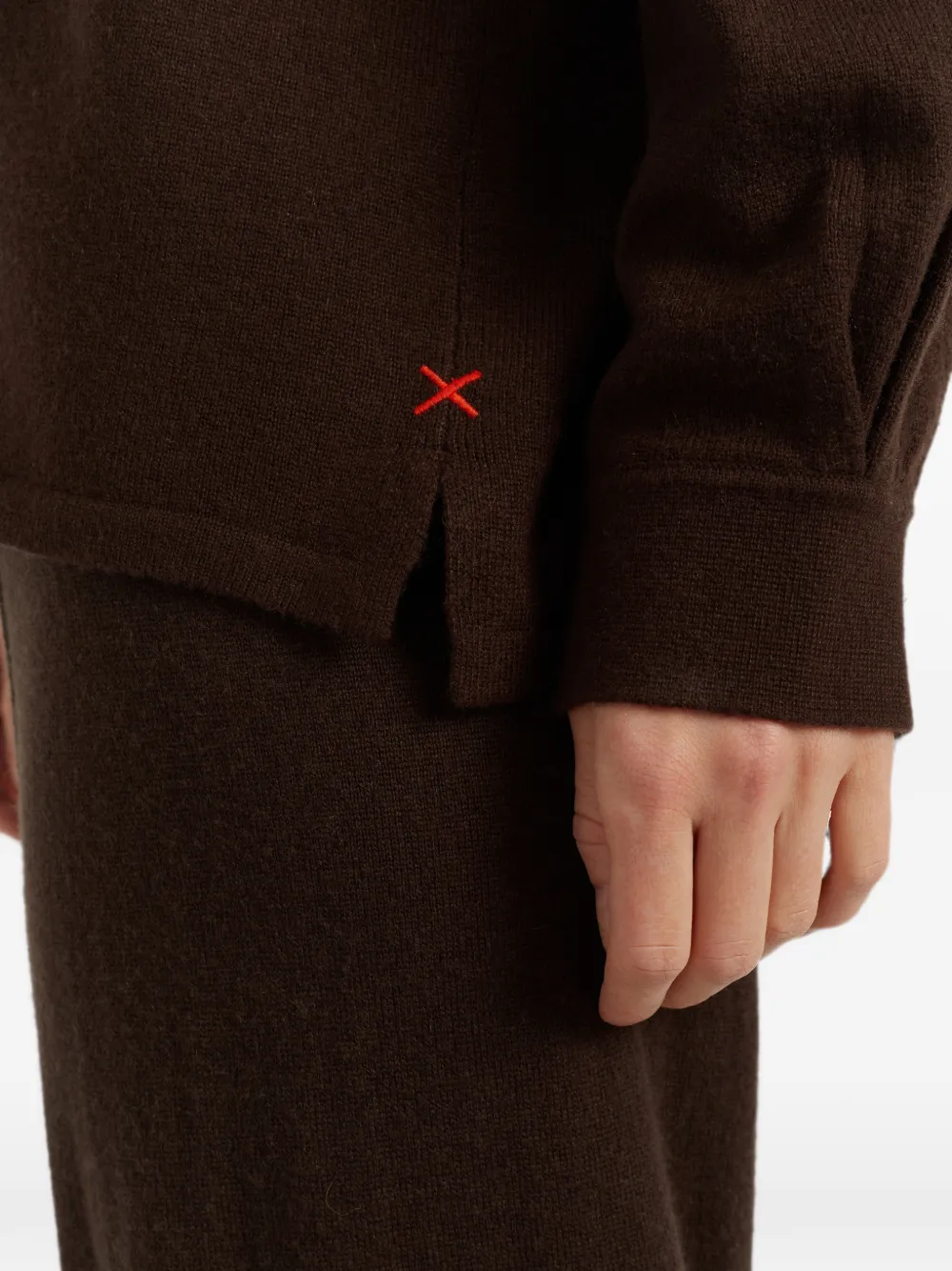 Chinti & Parker Button-up vest Bruin