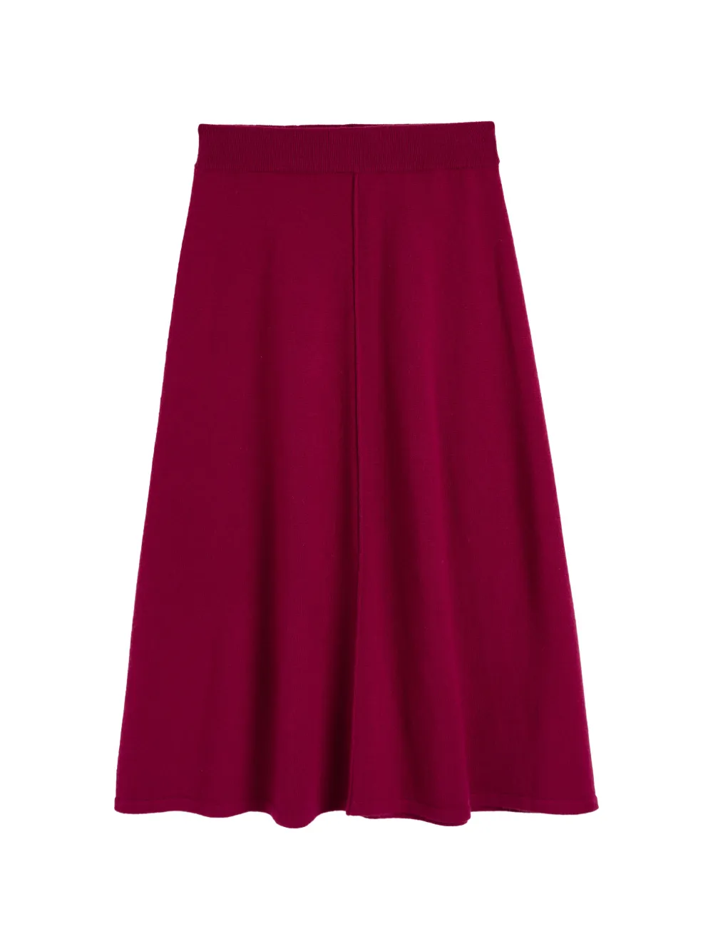 Chinti & Parker Ribgebreide rok Rood