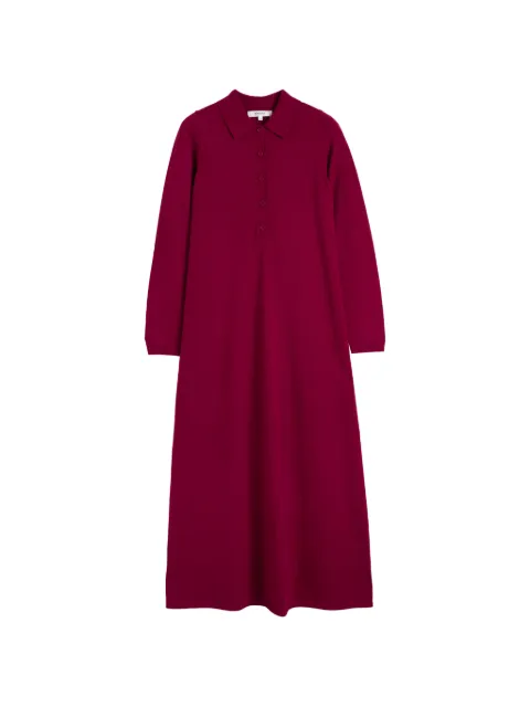 Chinti & Parker A-line maxi polo dress