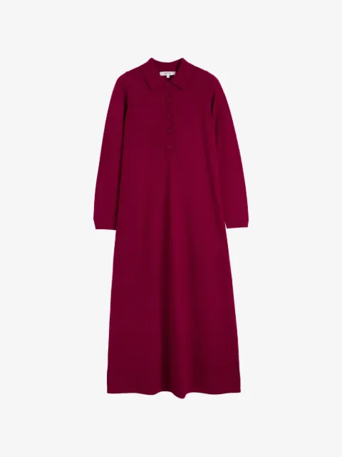 Chinti & Parker A-line maxi polo dress