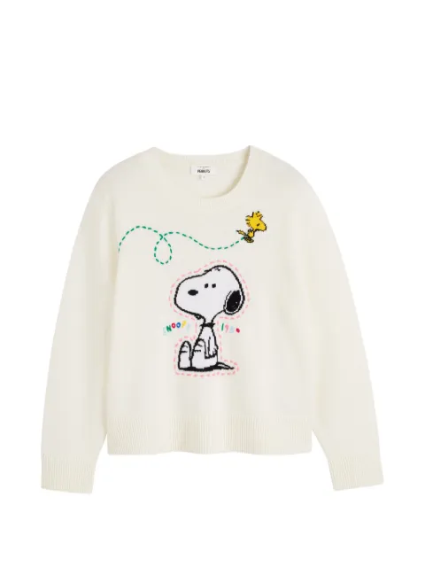 Chinti & Parker suéter con Snoopy bordado