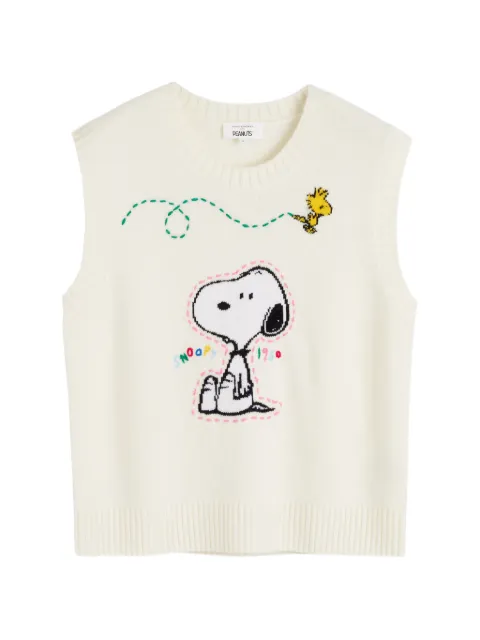 Chinti & Parker suéter tejido en intarsia Snoopy