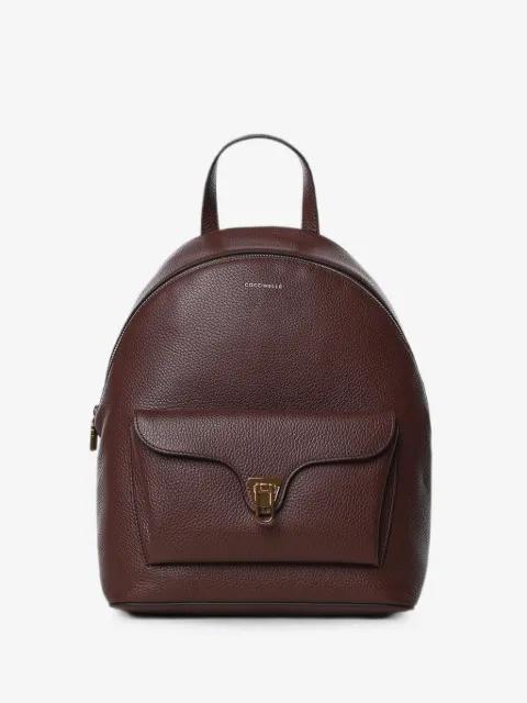Coccinelle grainy leather backpack
