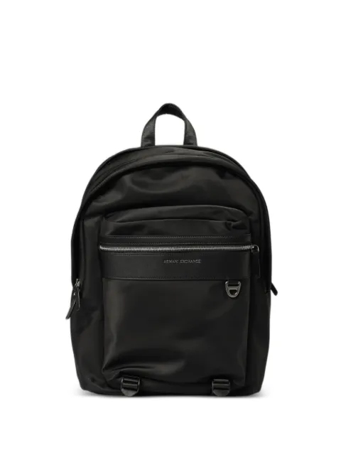 Emporio Armani logo-lettering backpack