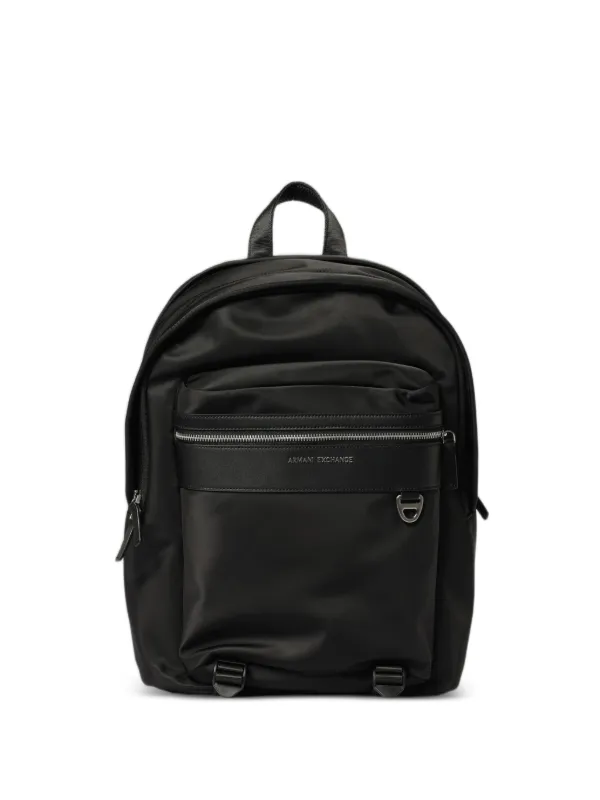 Emporio Armani ロゴ バックパック | ブラック | FARFETCH JP