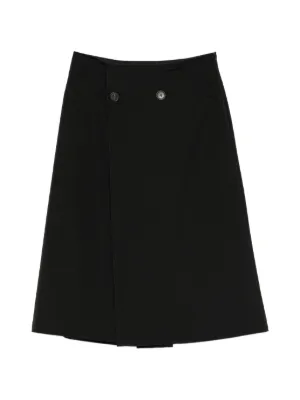 Sacai プリーツ ミニスカート | ブラック | FARFETCH JP