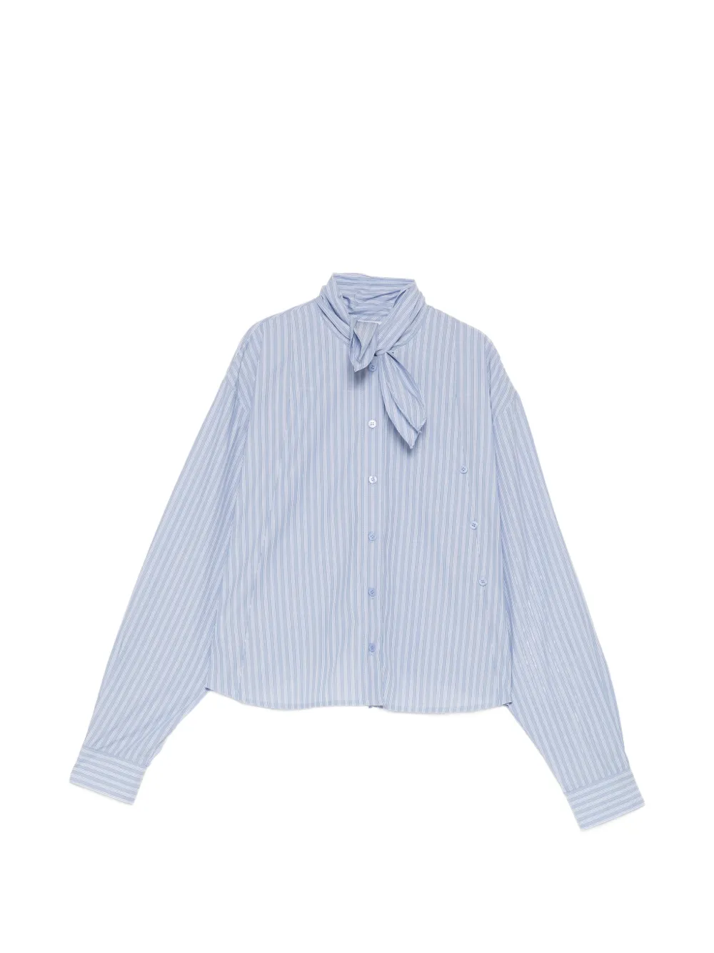 Pushbutton Convertible Shirt In Animal Print