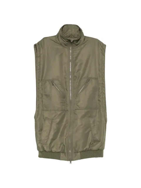 MM6 Maison Margiela chaleco con cierre