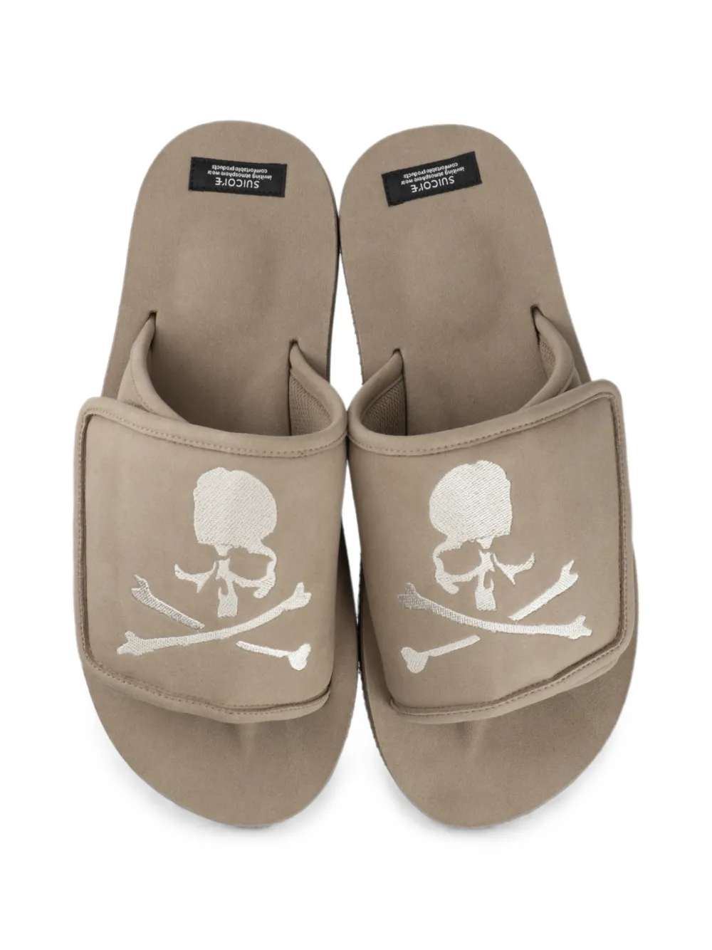 Mastermind World x Suicoke slides Beige