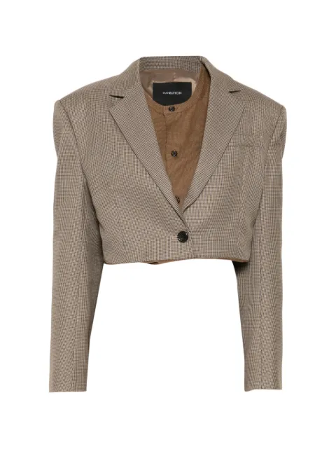 pushBUTTON checked hybrid blazer