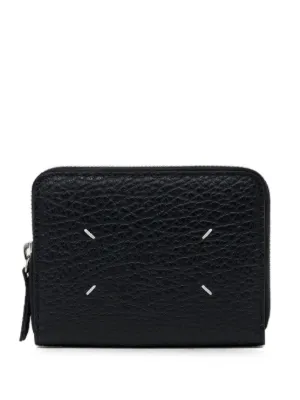 Sacai Porter Leather Wallet | Blue | FARFETCH CA