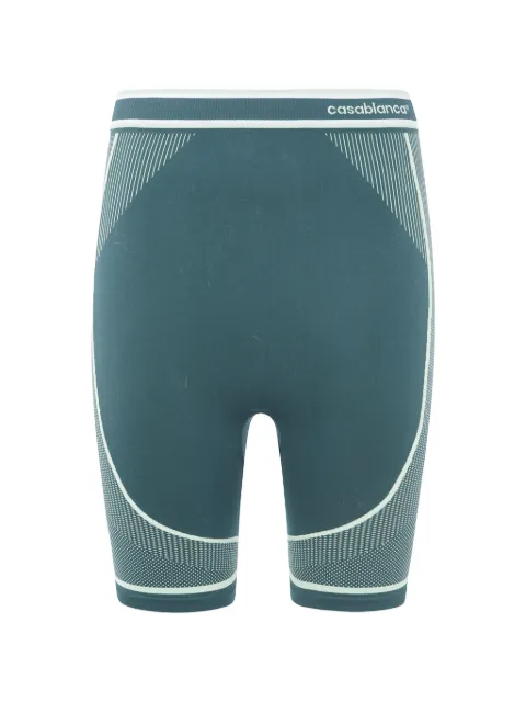 Casablanca shorts con diseño stretch y logo estampado