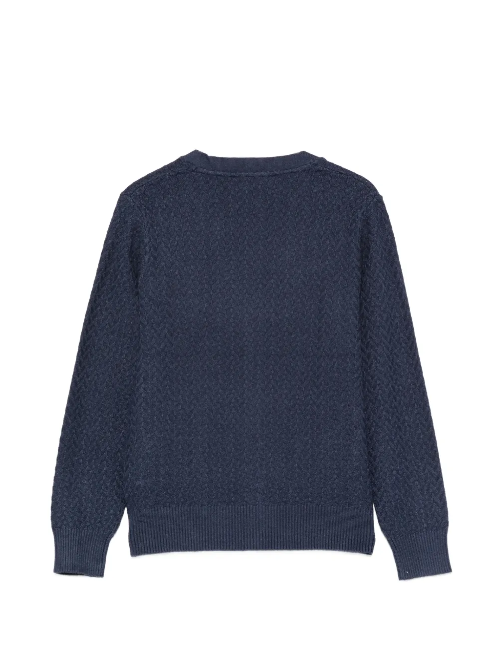 TRUSSARDI JUNIOR Gebreid vest met knopen Blauw