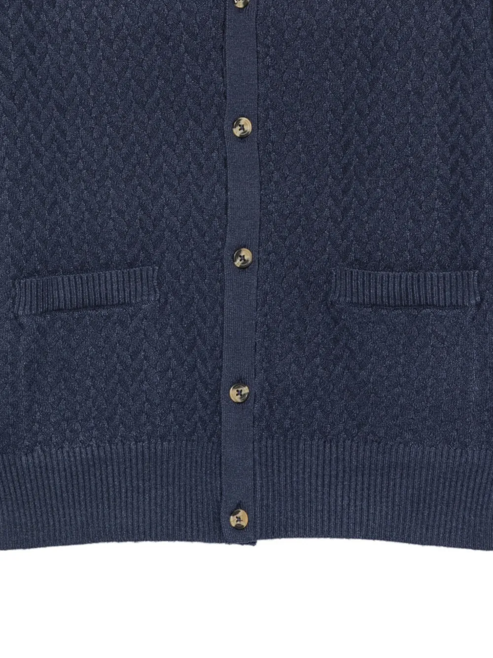 TRUSSARDI JUNIOR Gebreid vest met knopen Blauw